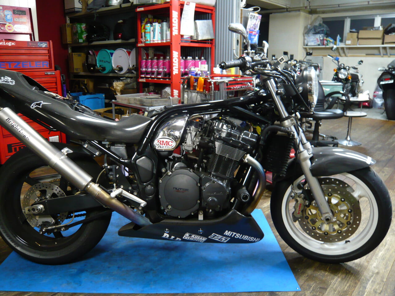 aim mxl strada ＧＳＦ1200に付けようの巻き