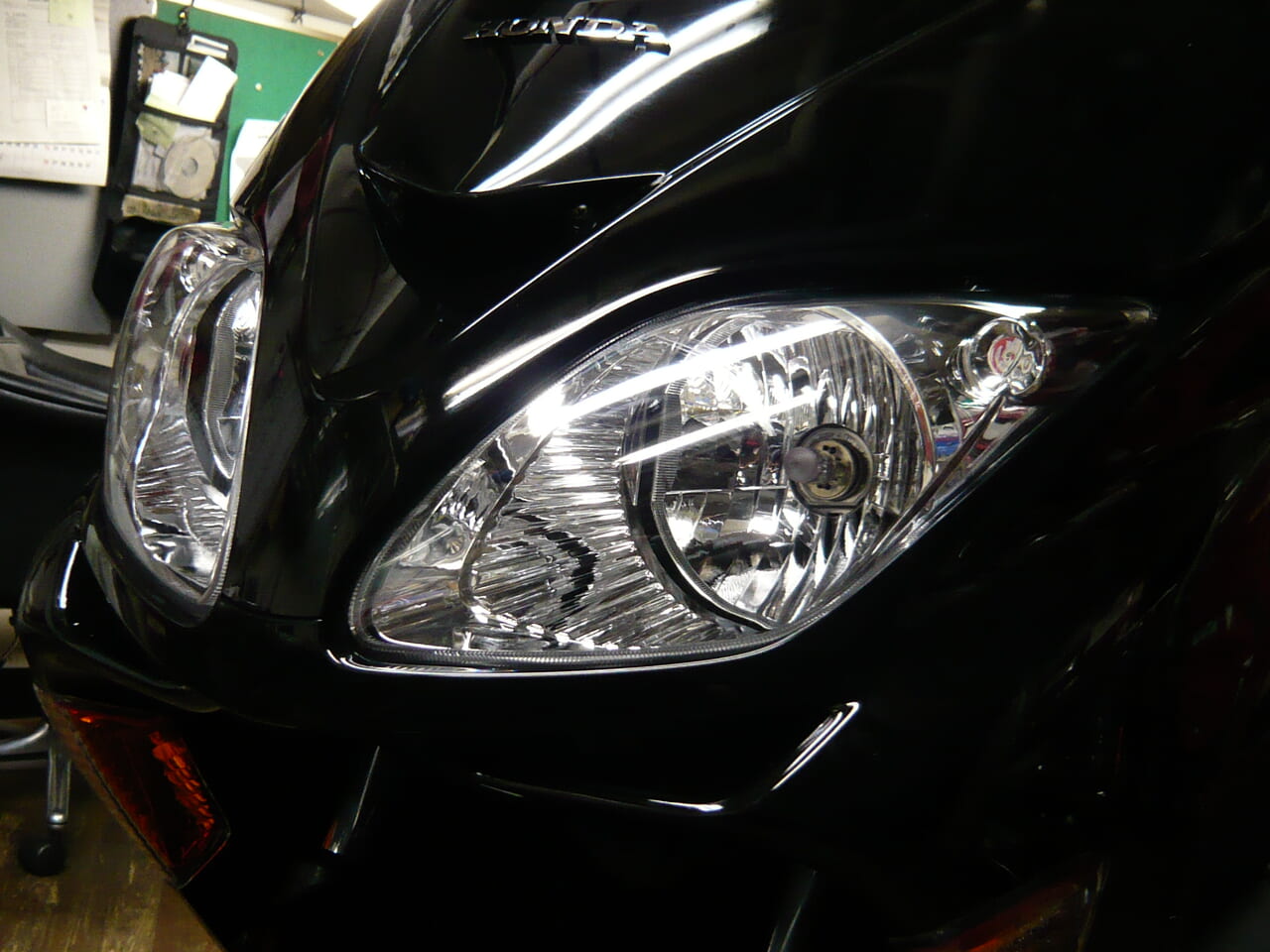 ホンダの黒い奴のまき