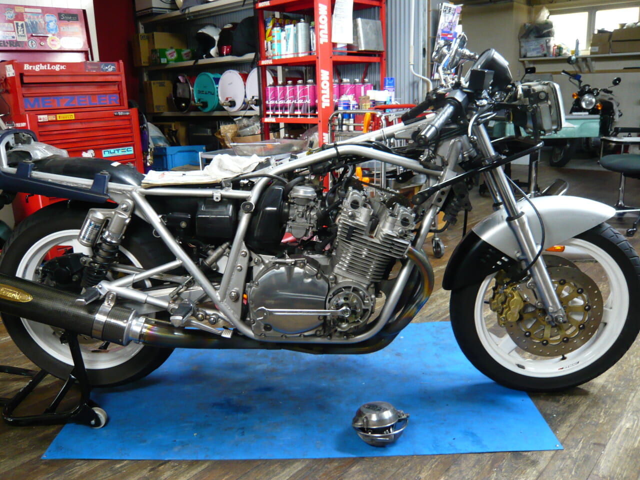 GSX1100Sタペット調整の巻き