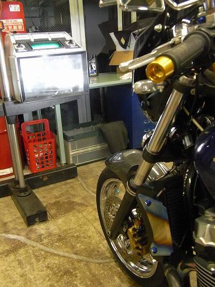 Ｘ４　ポッキリバイク車検の巻き