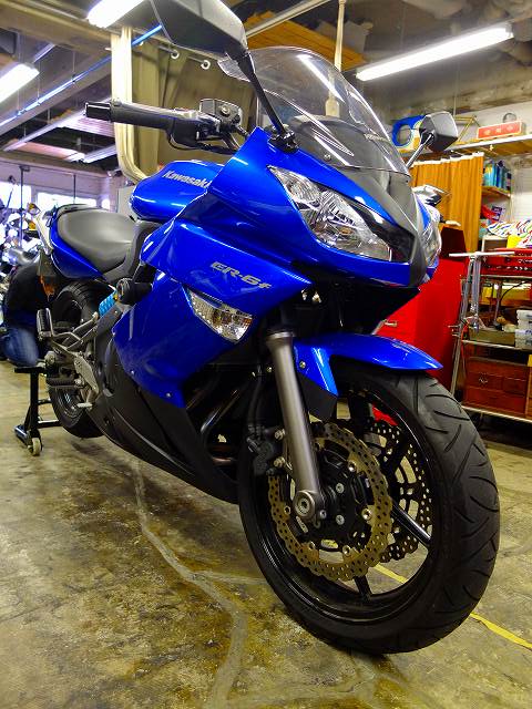ER-6Fﾎﾟｯｷﾘﾊﾞｲｸ車検とにょろにょろの巻