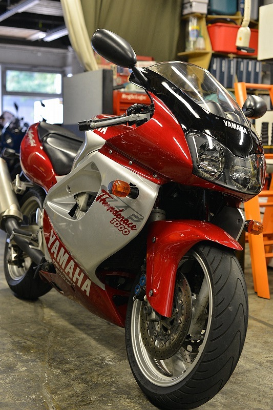 YZF1000ｻﾝﾀﾞｰｴｰｽ　ﾎﾟｯｷﾘﾊﾞｲｸ車検ﾆｭｰﾃｯｸｵｲﾙ交換ﾊﾟｯﾄﾞの巻