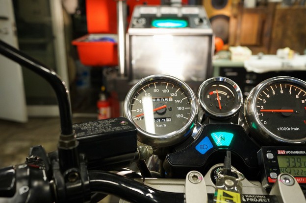 GSF1200　ZZR1100車検準備