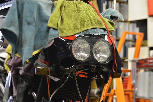 GSXR1100K　油冷ﾒﾝﾃ　ﾌﾛﾝﾄﾒﾝﾃOH（+）　純正ｷｬﾌﾞﾒﾝﾃ等