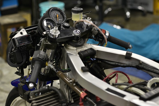 GSXR750RK ﾎﾟｯｷﾘﾊﾞｲｸ車検　APﾏｽﾀｰ/ｷｬﾘﾊﾟｰ取付等