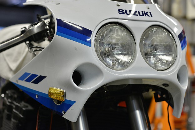 GSXR1100L 転倒修理