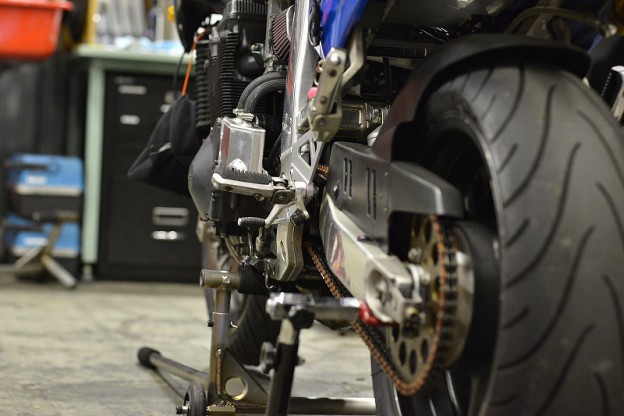 GSXR1100L 転倒修理