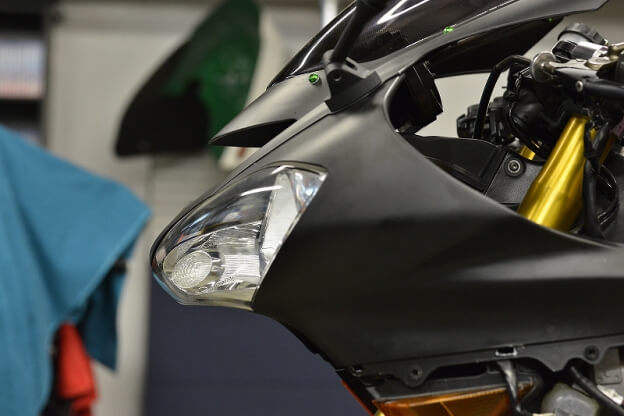 ZX10R フロントメンテ＋SKF&A.S.H. オーバーホール
