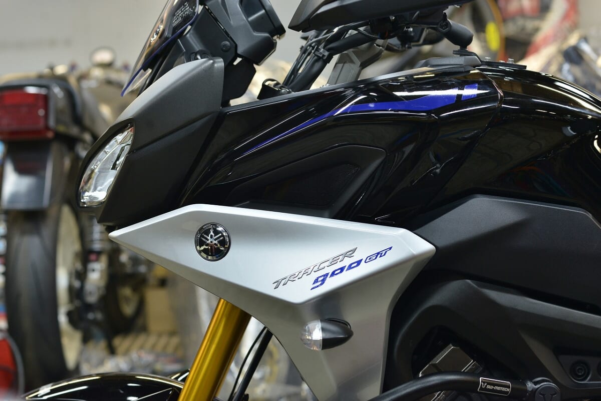 最近、人気のヤマハ３気筒。TRACER900GT レギュラーメンテ