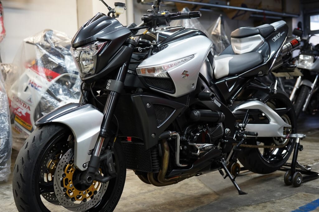 そうさ！いつもタイミングが悪いのさっ。GSX1300BK B-KING(GX71A) 車検