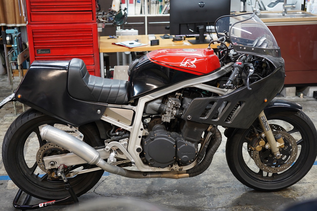 GSX-R750 前後ホイール 呼び出す 足回りセット GR71G｜ホイール