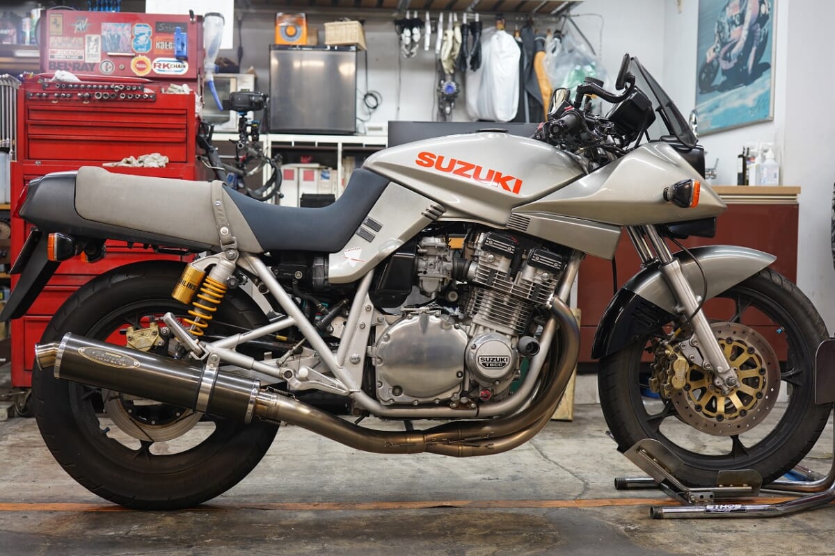 GSX750S。車検　発電不良