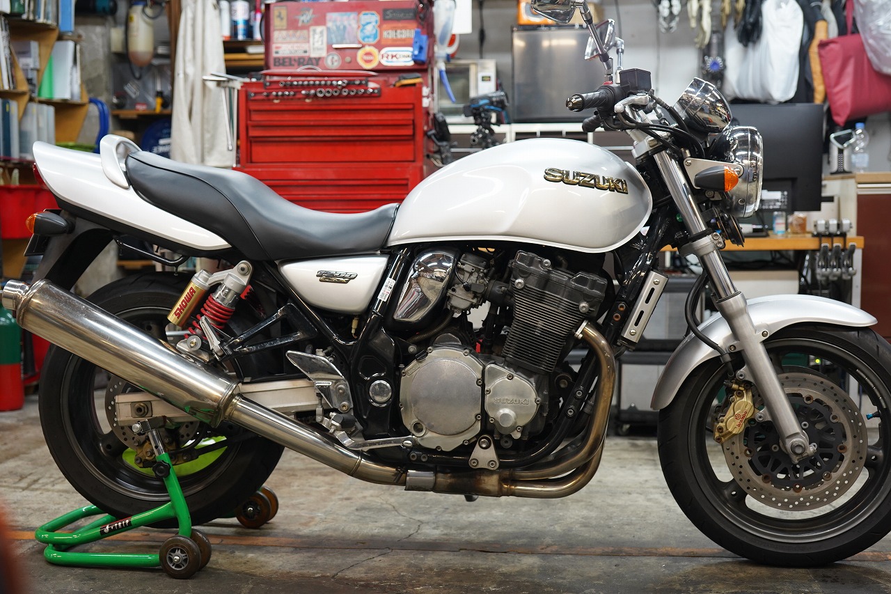 油冷エンジン搭載SUZUKI イナズマ400 車検31年9月まであります！