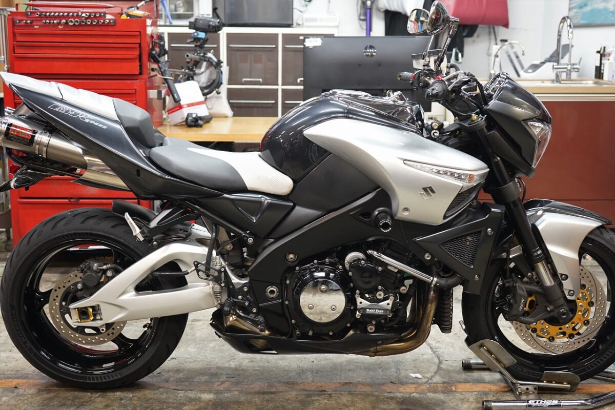 GSX1300BK B－KING NOVSIGHT H4 LEDヘッドライト取付