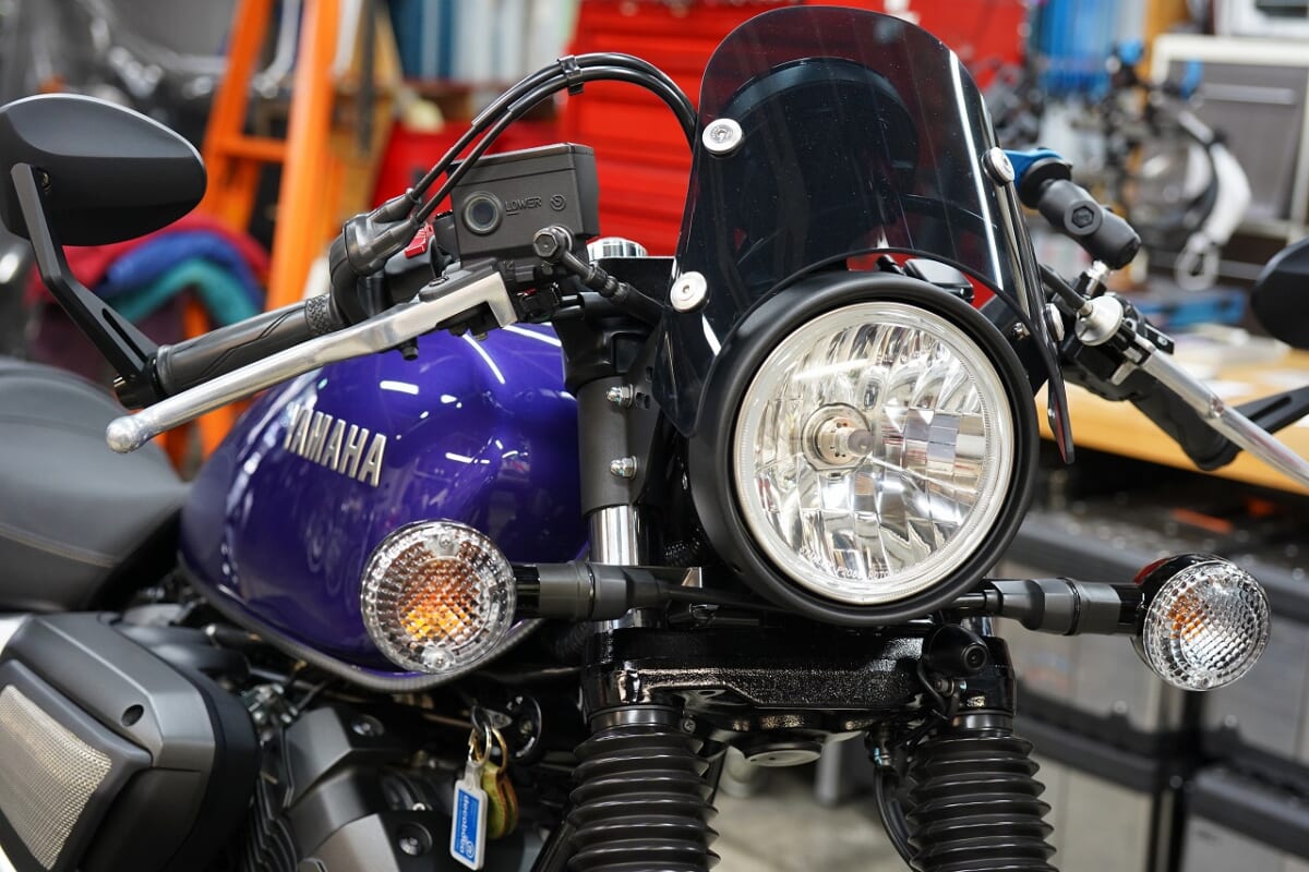 XVS950CU BOLT950 車検　ETC　D-UNIT+ AKY-958Nドライブレコーダー デイトナUSB TYPE-C取付