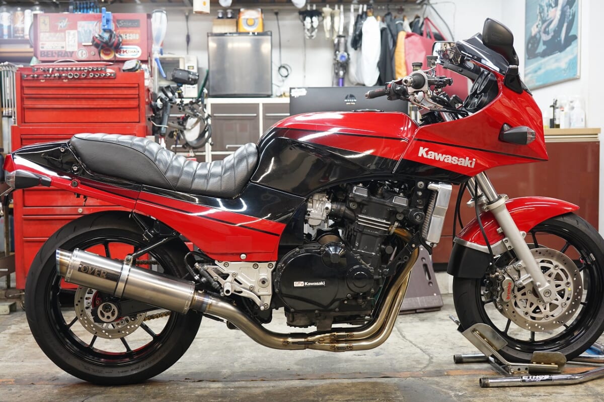 GPZ900R　メインハーネス交換