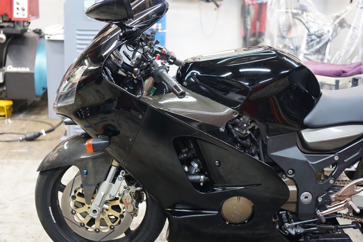 ZX12R 車検　デコメンテ　ヘッドカバーガスケット交換　その他