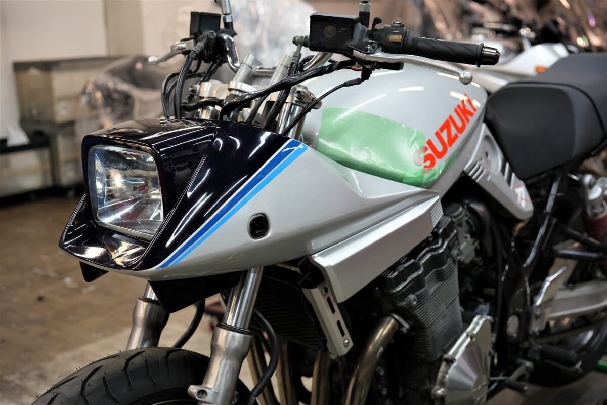 イナズマ1200を油冷カタナ（GSX1200S)にする