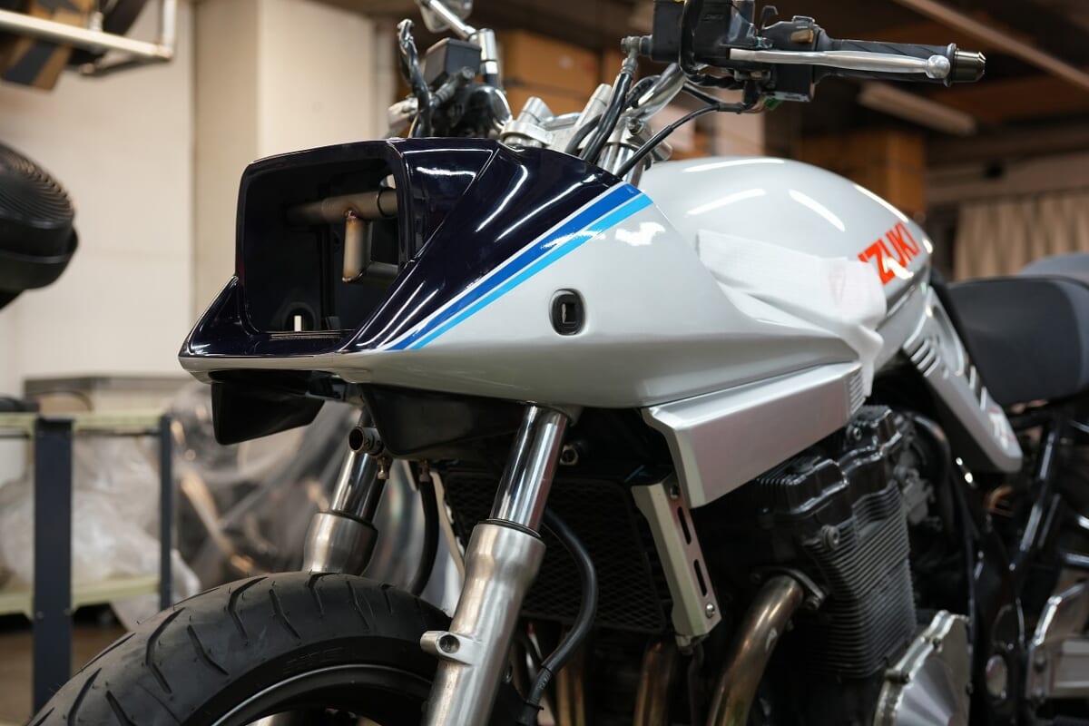 イナズマ1200を油冷カタナ（GSX1200S)にする
