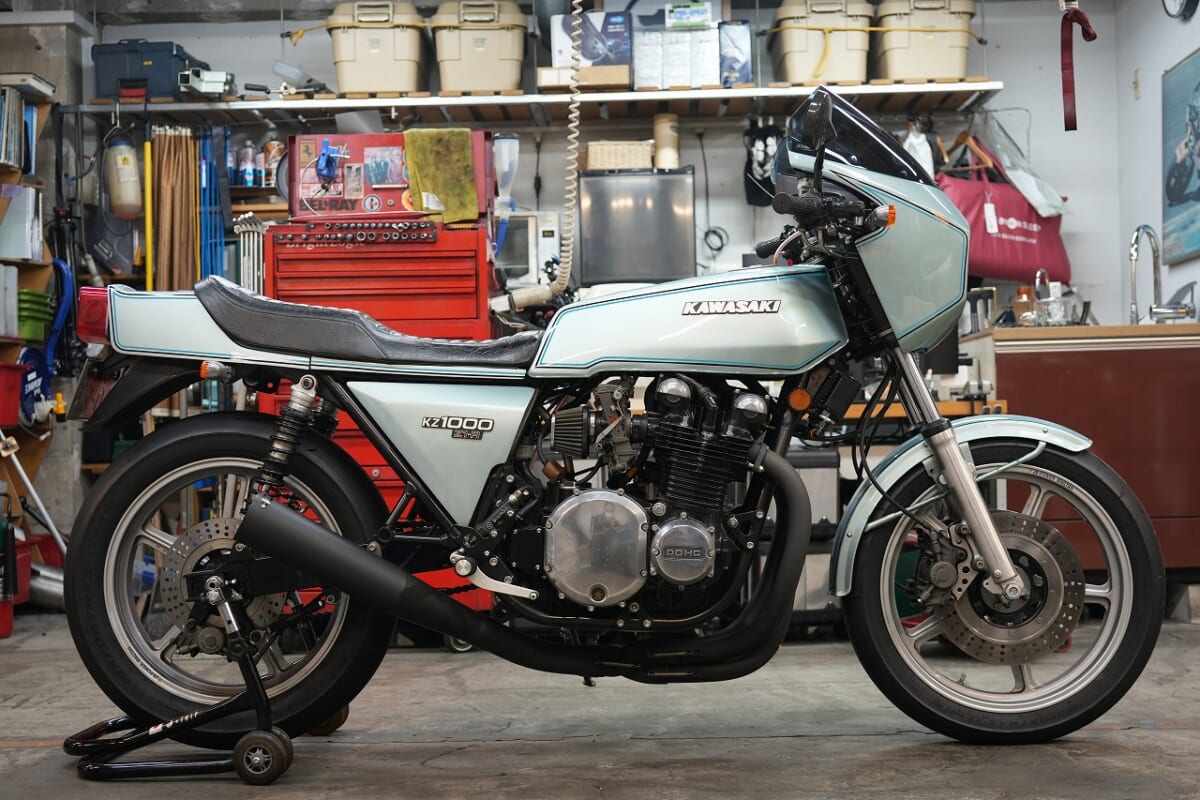 Z1R 車検　FCR37φOH エンジンオイル交換など