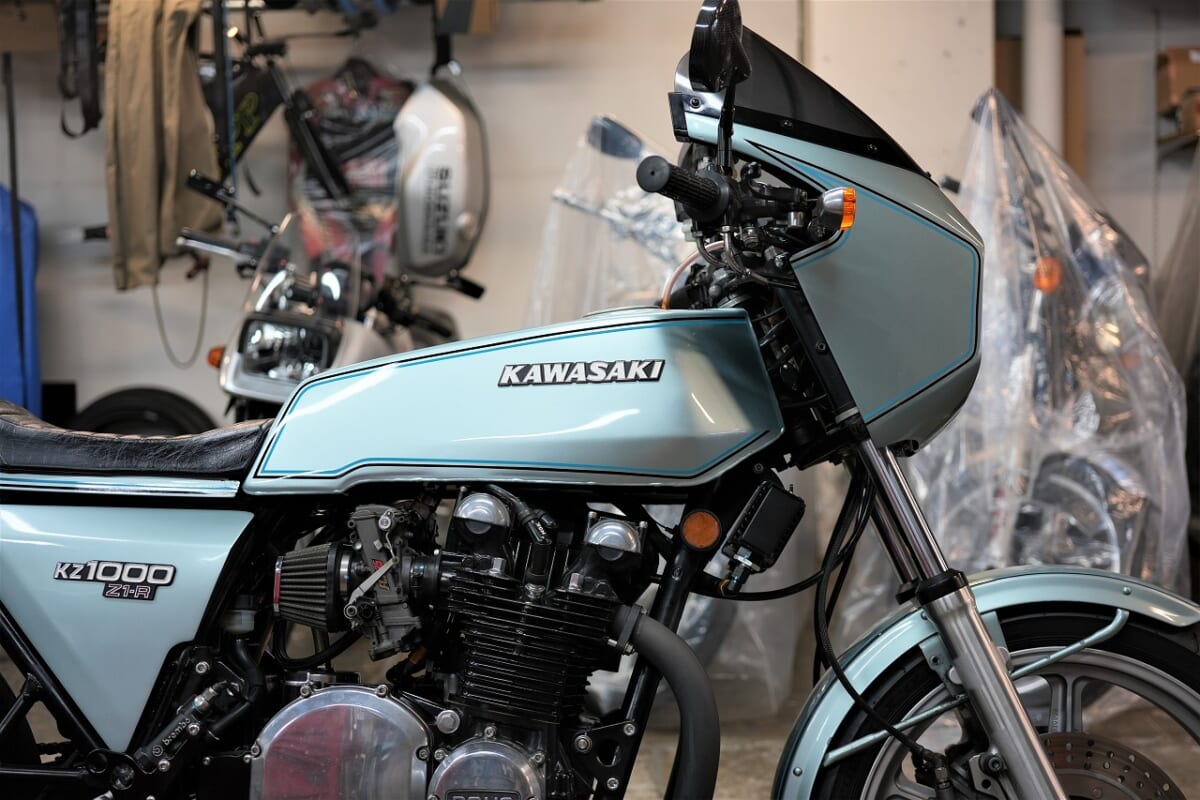  Z1R 車検　FCR37φOH エンジンオイル交換など