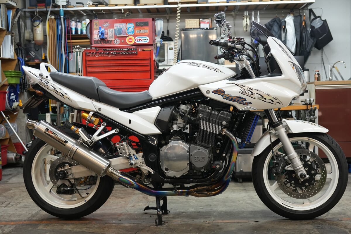 バンディット1200K6 車検と軽くメンテ