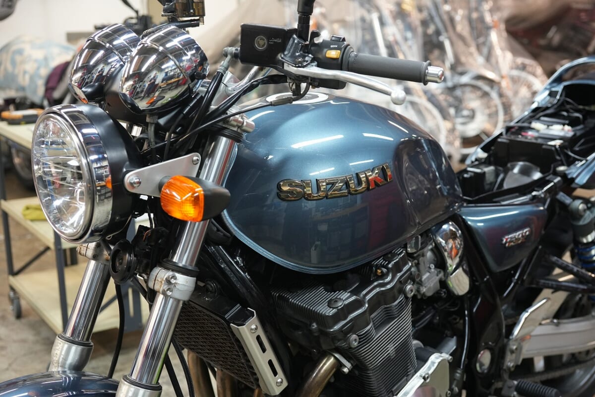 【イナズマ1200】中古のイナズマ1200をその内、油冷カタナと1200Eにする？＊中間報告　変更点と現状