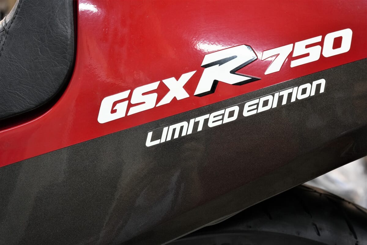 GSX-R750RR(GSX750RR)　LIMITED EDITION(乾式クラッチ）ソフトレストア～登録まで～