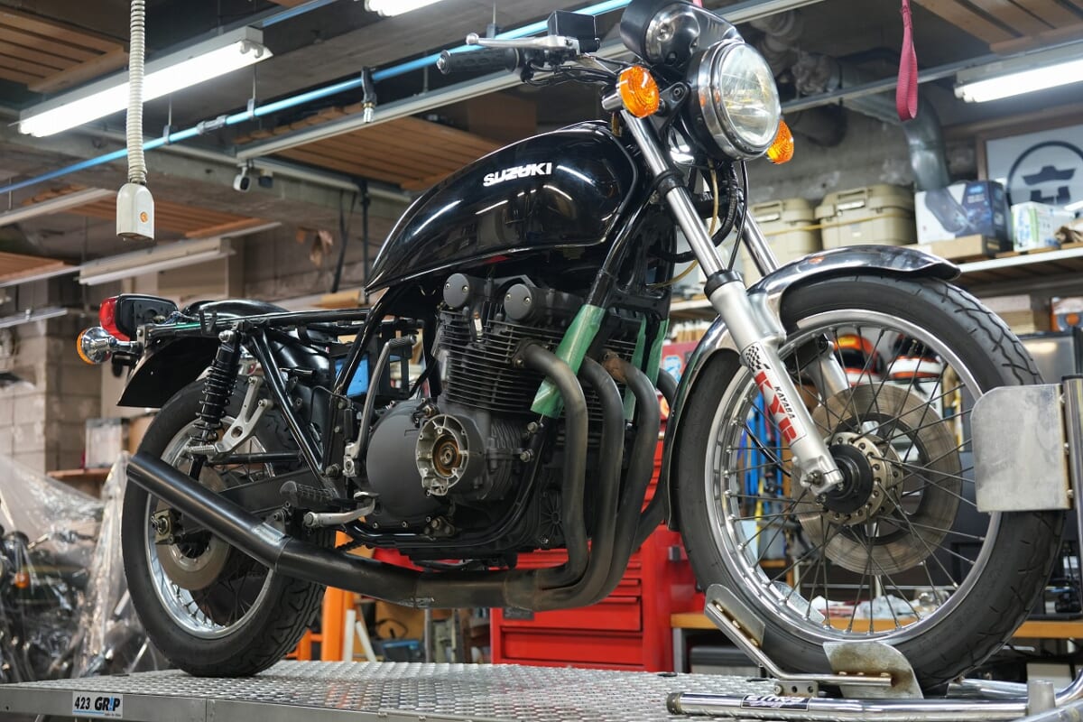 GS750を治して動かします。