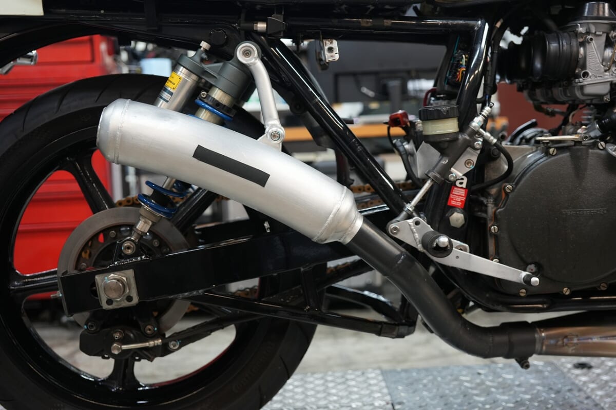バナナ管　ダイシン改　ヨシムラバナナ管風テールパイプ＆アルミサイレンサーGS1000 GSX1100S GS750 Z1000MK2 Z1R