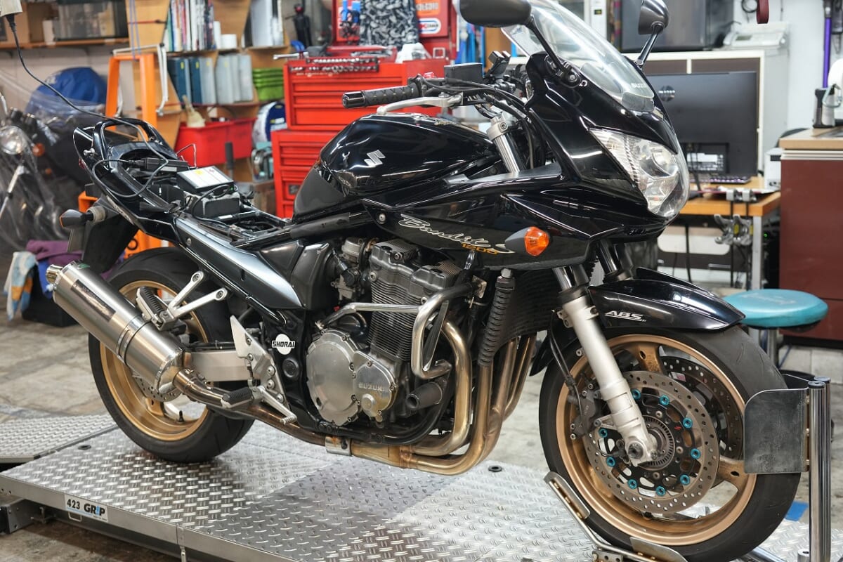 バンディット1200K6 　不調の怪病診断(*´з`)