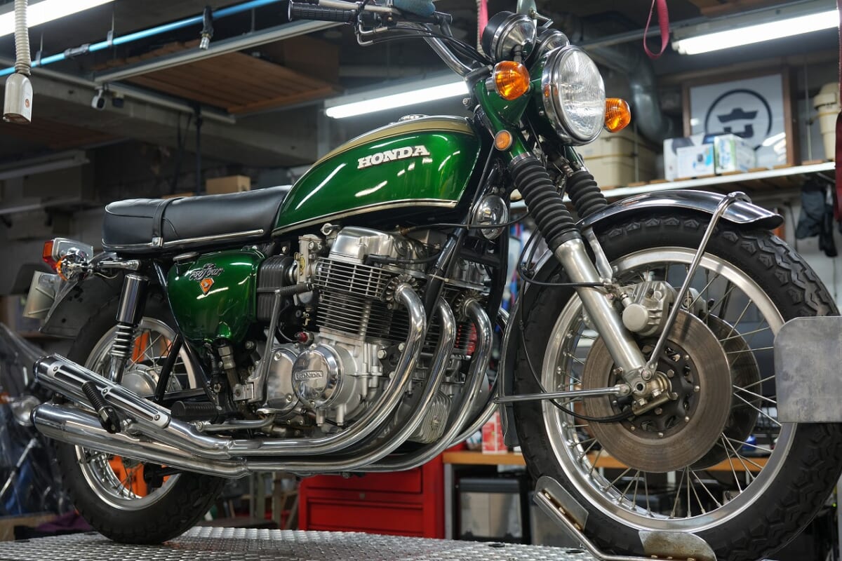 CB750K1 車検取って動かします？