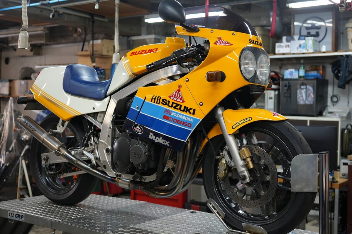 GSX-R1100J HB フォークオイル・ステムベアリング交換　アクセルワイヤー製作　キャブヘリサ－ト