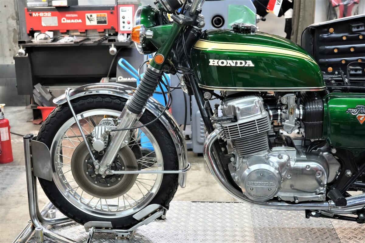 CB750K1 車検取って動かします？