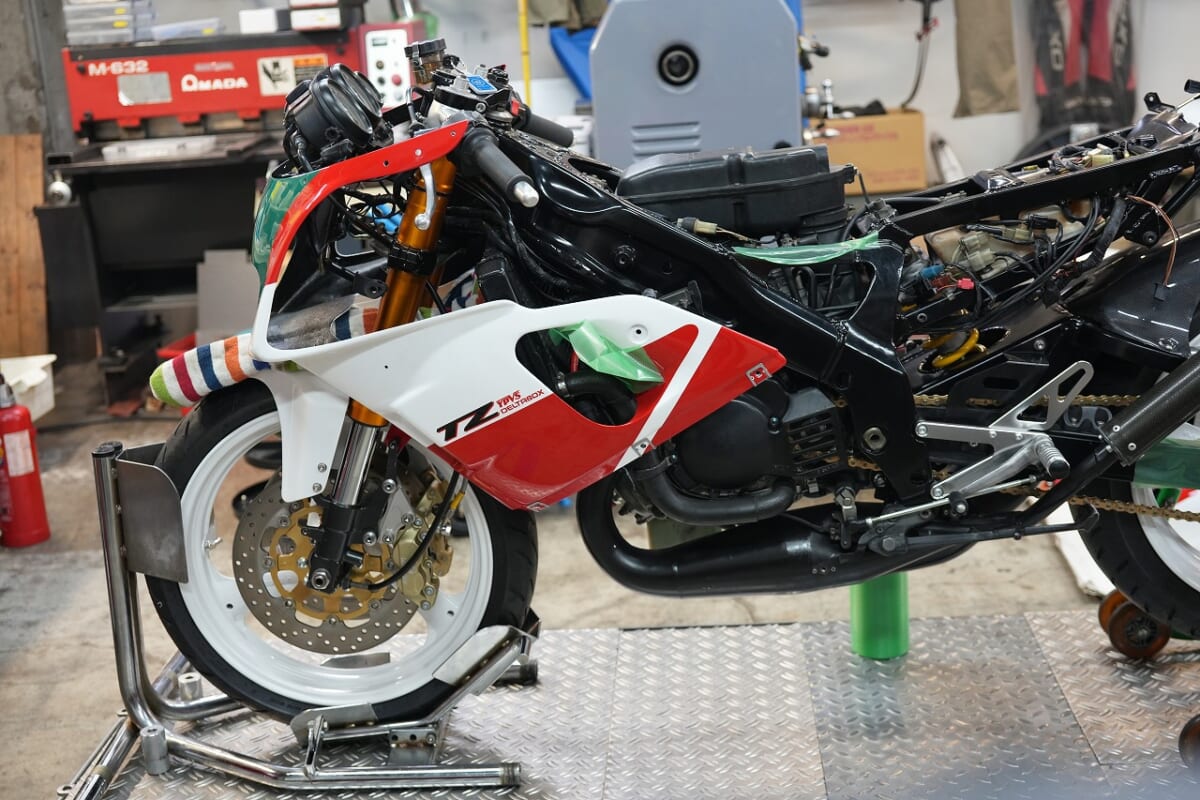 TZR250R.SP(3XV) デコメンテと各部修正