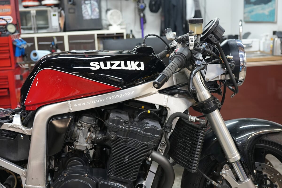 GSX-R1100L 後期型ジェネレーター交換　チェーン・スプロケ交換
