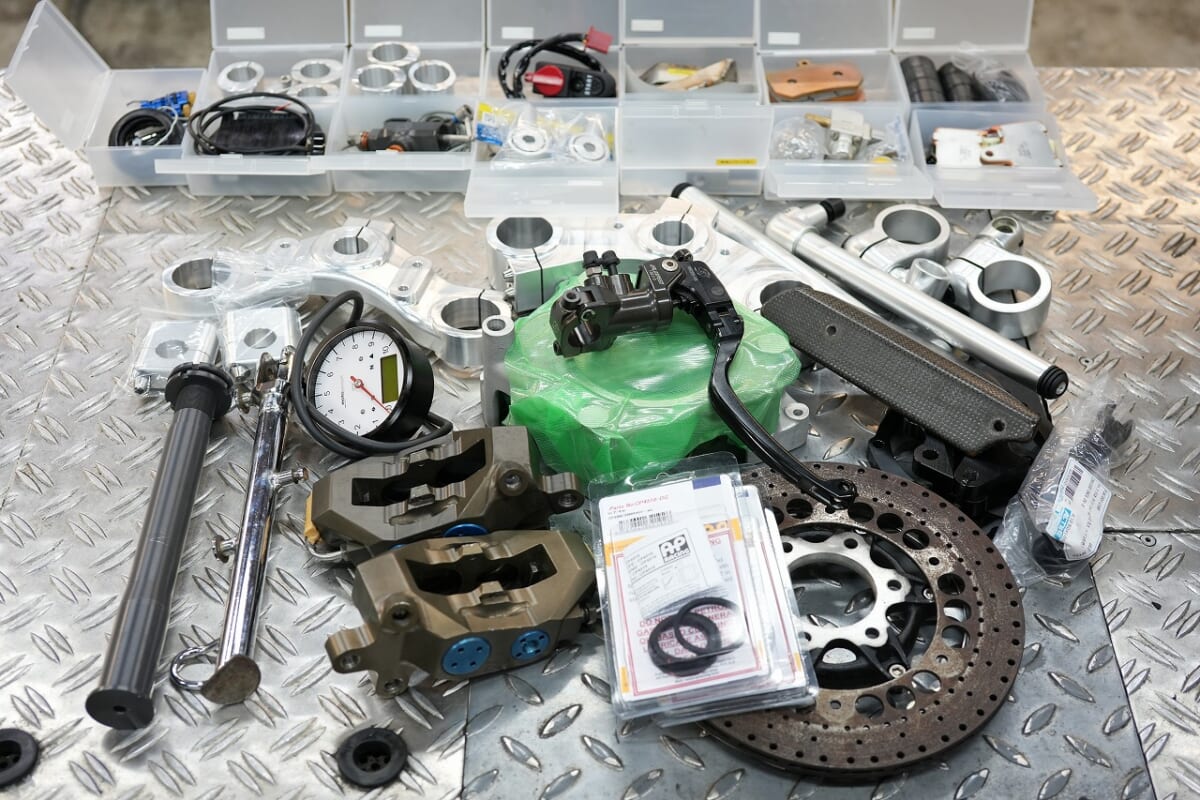 出し入れ保管が楽しくなる「バイク部品整理術」年末にトライ？