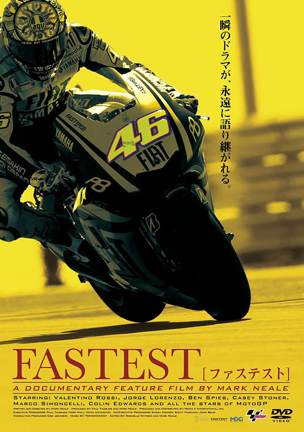 バレンティーノ・ロッシ（Valentino Rossi）をもう一度「FASTEST」手に