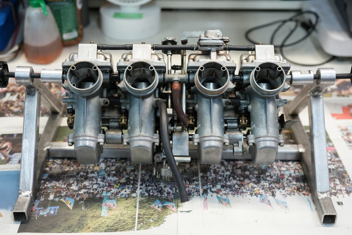 Z1000MK2 長期冬眠から動かしフルノーマルに戻す？ソフトレストア　ブレーキキャリパー・マスターOH