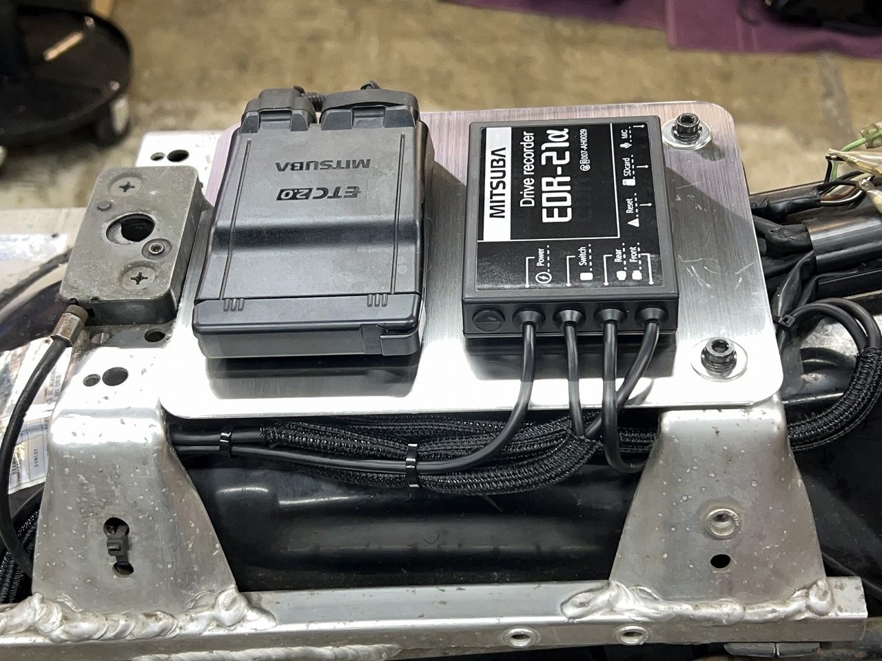 GSX-R1100 GU74A ナイトロンリアショック交換 EDR-21ドライブ