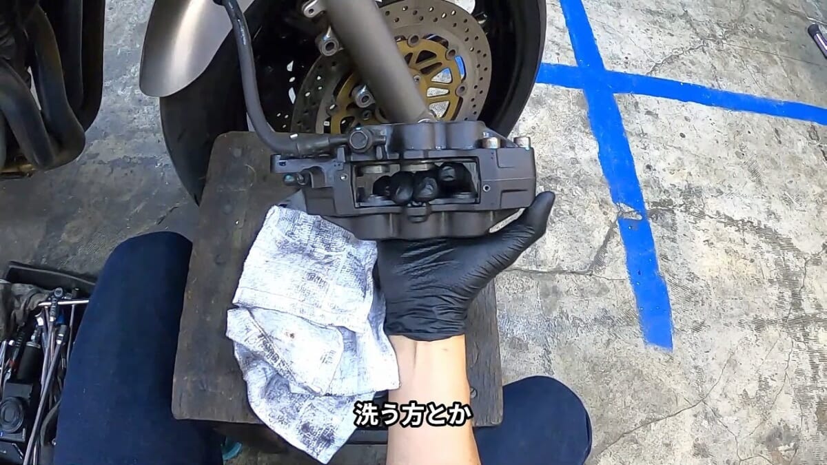 バンディット1200　車検　各部点検（お任せ）　などなど