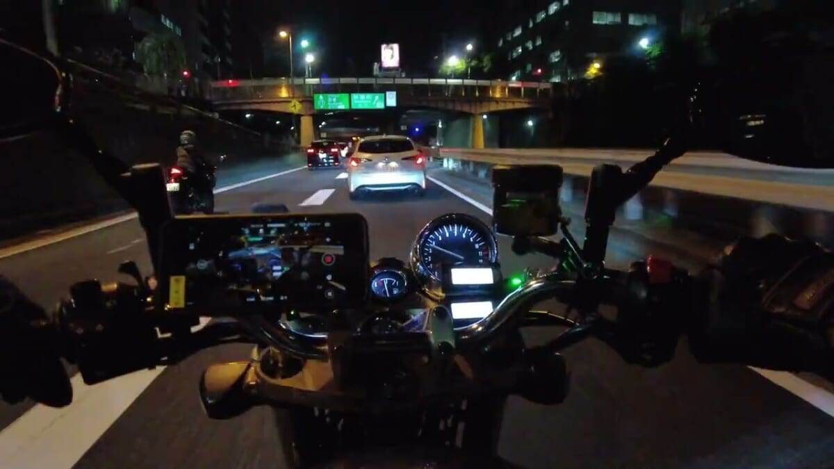 【バイク】夜にサクッと？(‘;’)首都高速280円ツーリング　C1内回り　池尻～渋谷下