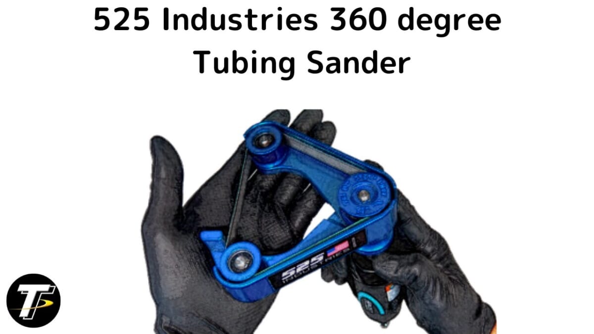小型でパイプ削りに最適？525 Industries 360 degree Tubing Sander Attachment