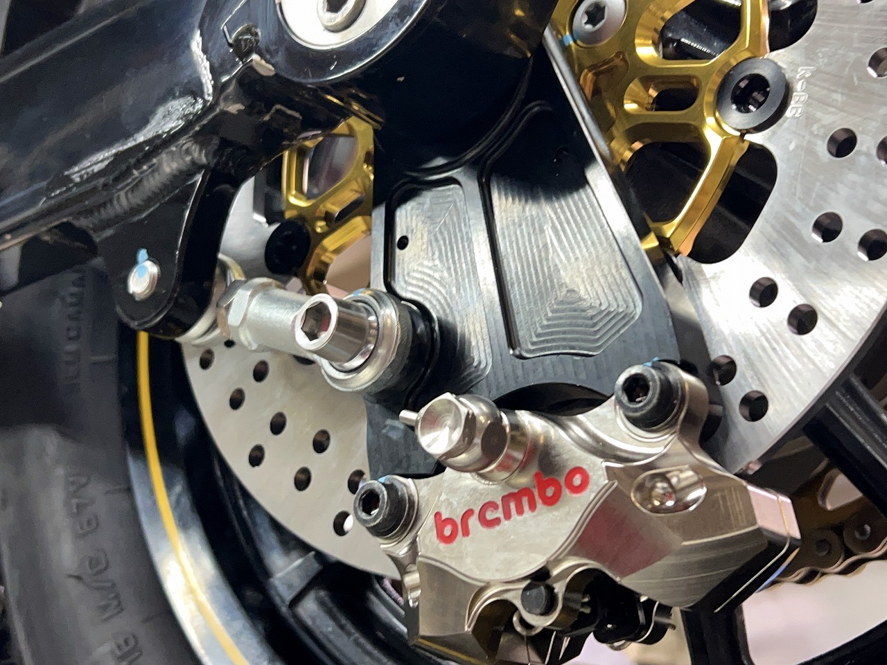 スポーツスター1200 ミスミブレーキディスク ブレンボリア