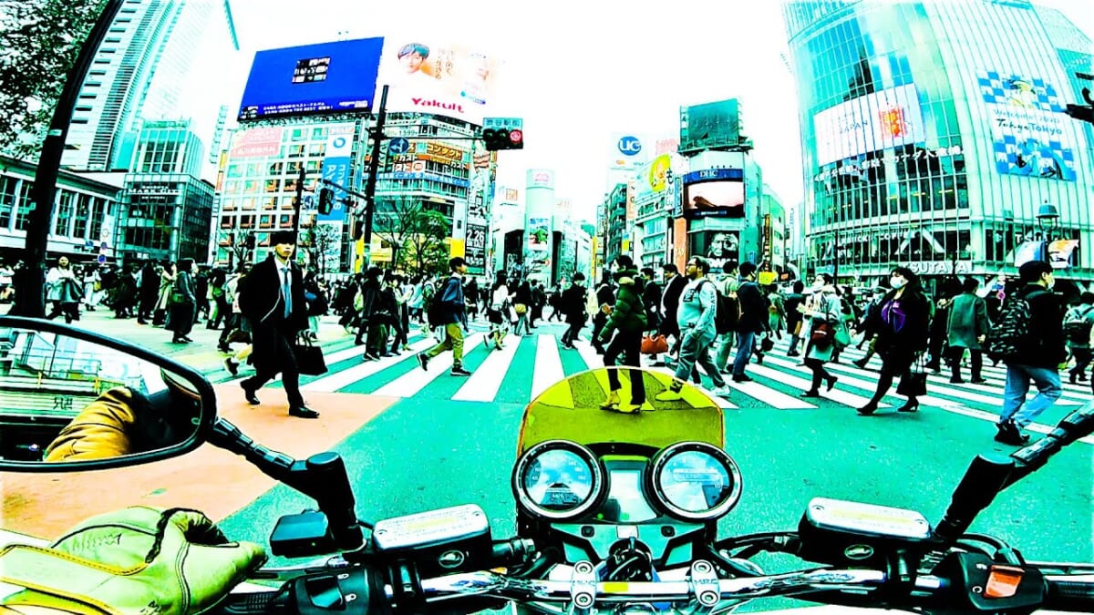 【モトブログ・試乗】CB1100 SC65 東京散策　駒沢～渋谷～六本木～白金
