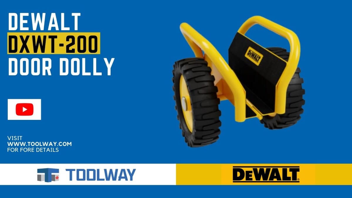 「鬼キャン」で運ぶドーリーが斬新！DEWALT　DXWT-PS201 Door and Panel Dolly XL