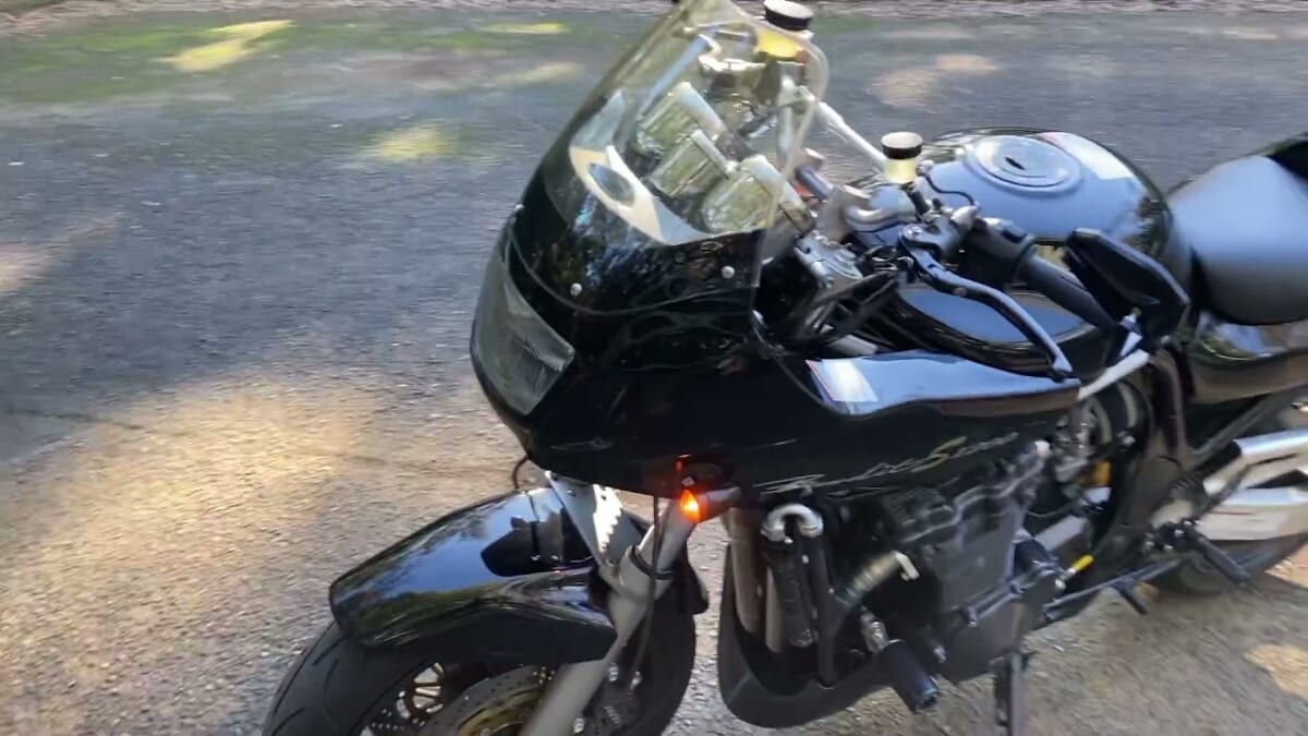 特選？中古車。逆車GSF1200S 原田消音機　TMR SDアルティス　ブレンボ　オーリンズ　譲りますの件