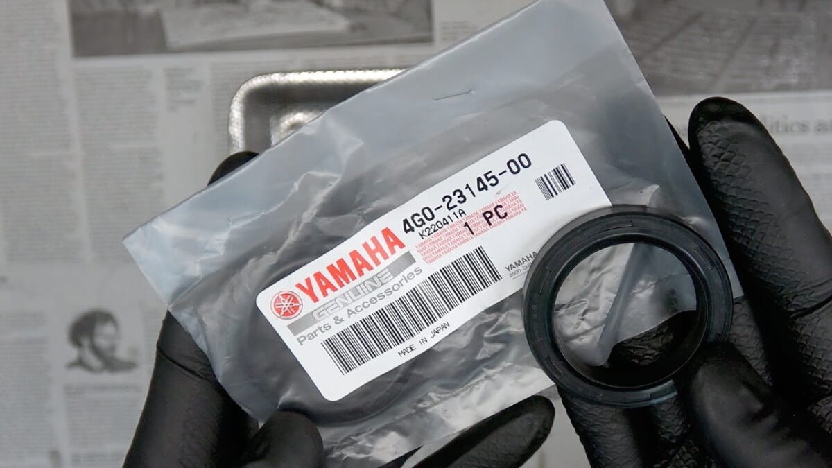 【純正部品流用】(・´з`・)GSX750E KYB35φフォークオイルシール廃盤　ヤマハ4G0-23145-00を使いOHする