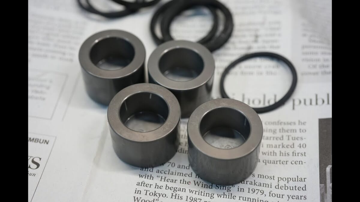 【純正部品流用】ヤマハ　MOSキャリパーアルミピストン　5PW-25802-00(30φ） 5PW-25802-10（27φ）