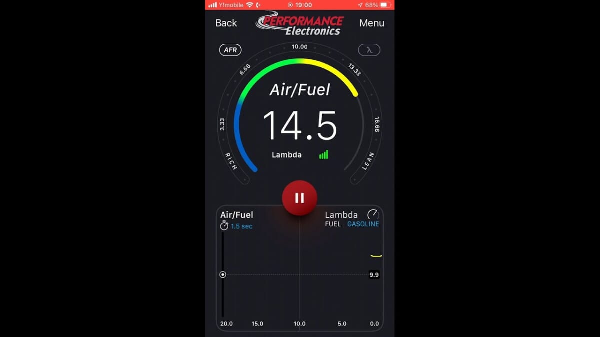 装着(*´ω｀*)空燃比計もスマホの時代( ﾟДﾟ)PE Wideband O2 Controller Kit